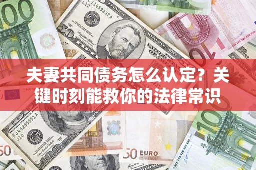 济南夫妻共同债务怎么认定？关键时刻能救你的法律常识