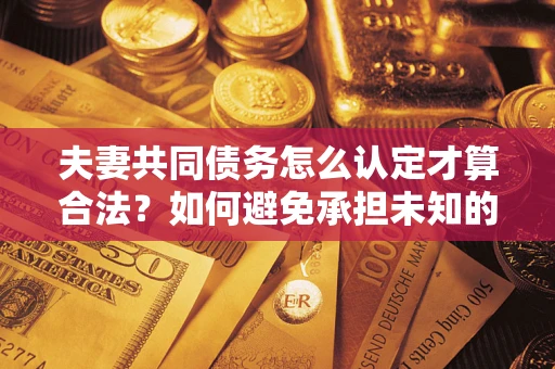 济南夫妻共同债务怎么认定才算合法？如何避免承担未知的债务风险？